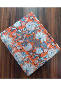 Tissu imprimé de fleurs chinoises en coton pur, imprimé à la main - Product Image 6