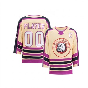 Jersey de Hockey sobre Hielo Personalizado para Hombre, Sublimado, Económico, Ligero, 100% Poliéster - Product Image 1