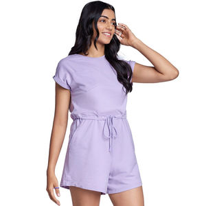 Ensembles de t-shirts décontractés pour femmes de haute qualité, manches courtes, été, sport, coupe régulière, grande taille, satin, séchage rapide, logo personnalisé - Product Image 2