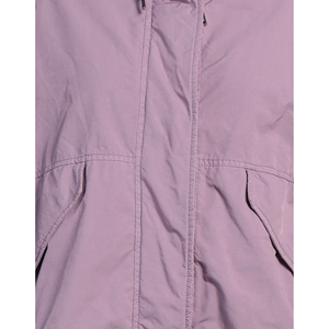 Custom Printed Sport Windbreaker <b>Jacket</b> Windproof Hooded Breathable Eco-Friendly Big Front Pockets Cropped for Women - Product Image 4