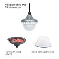 Ampoule LED à intensité variable pour la volaille E27/HT19 Socket IP67 pour la maison de la volaille Sunrise and Sunset Flicker Free