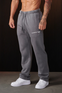 High Quality <b>Baggy</b> Sweatpants MenCustomize High-Quality <b>Men's</b> Gym Sports Pants & <b>Trousers</b> Casual Plus Size Stacked Cotton - Product Image 5