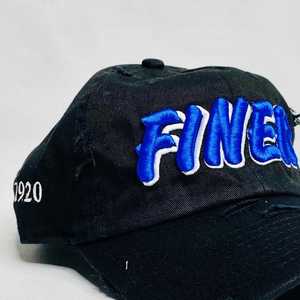 Zeta Phi Beta Finer <b>Black</b> Distressed Hat Blue Embroidered Sorority <b>Baseball</b> <b>Cap</b> Adjustable Strap Casual Stylish Women <b>Cap</b> - Product Image 4