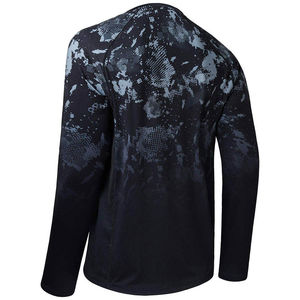 Chemises de pêche à manches longues respirantes et imperméables de taille plus, design original, sublimation, pour l'escalade, la chasse, t-shirts pour hommes - Product Image 2