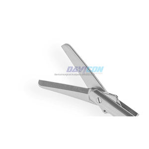 กรรไกรตัดแบบโค้ง ใบมีดโค้ง 5 มม. ด้ามจับยาว 10 นิ้ว (25 ซม.) ด้ามจับแบบบีบ สแตนเลส 14 นิ้ว (35.5 ซม.) VATS - Product Image 5