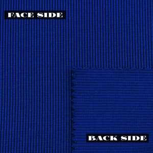 Tela de Punto Acanalado de Poliéster/Spandex de Diseño Único para Camisetas de Yoga - Product Image 2