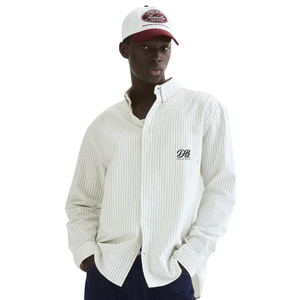 Chemise Oxford boutonnée à manches longues pour homme, coupe classique, style décontracté chic, uniforme d'entreprise, fabrication sur mesure en gros - Product Image 1