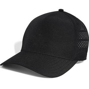 Mesh Snapback Cap Premium <b>Flat</b> Brim Adjustable Breathable Streetwear Baseball <b>Hat</b> - Product Image 1