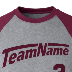 Camiseta de Béisbol Personalizada de Manga Corta Raglán para Jóvenes, Uniforme Deportivo de Poliéster para Equipos, Proveedor Mayorista OEM - Product Image 5