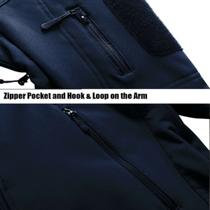 Nexfit Athletics Custom Mens Hooded Softshell Bomber <b>Jacket</b> Waterproof Windproof <b>Fleece</b> <b>Lined</b> Quick Dry Winter OEM ODM Wholesale - Product Image 3