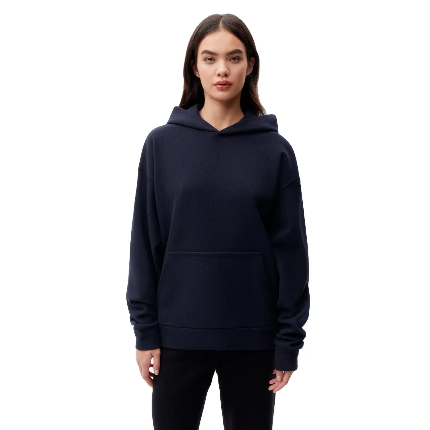 men's custom hoodie & sweatshirts 100% puller fleece plus size navy blue color hoodie whole sale factory price men's hoodie