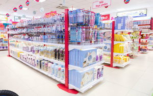 Système d'étagères verticales en acier léger double face pour supermarchés, gondoles de magasin de détail, OEM Vietnam ADONG A48 - Product Image 2