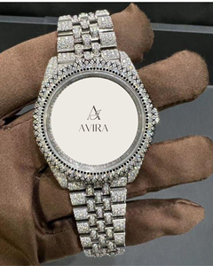 Montre de luxe à mouvement mécanique, verre saphir, acier inoxydable, or blanc, or jaune, mode, affaires, haute qualité, édition limitée - Product Image 1
