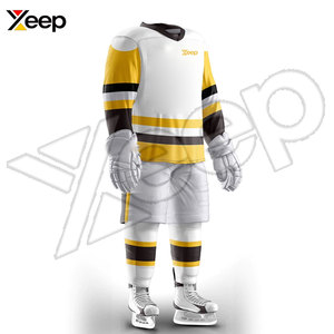 Tenue d'entraînement en gros – Uniforme de hockey sur glace fabriqué au Pakistan, meilleure qualité, polyester respirant pour hommes, logo personnalisé, OEM - Product Image 2