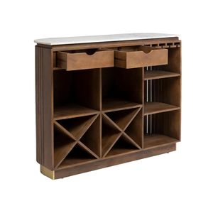 Solid Wood <b>Bar</b> Cabinet Provincial Teak Matte Finish Wine and Beverage Storage <b>Freestanding</b> Home <b>Bar</b> Furniture Cabinet, bathroom - Product Image 6