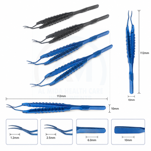 Forceps de Capsulorhexis de Haute Qualité en Titane, Incision 1,8 mm, Instrument Chirurgical Ophtalmique Manuel Réutilisable Autoclavable pour Hôpital - Product Image 5