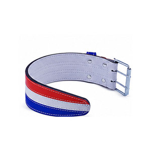 Ceinture de musculation en cuir respirante et réglable, best-seller, avec soutien dorsal, taille et couleur personnalisables, haute qualité - Product Image 4