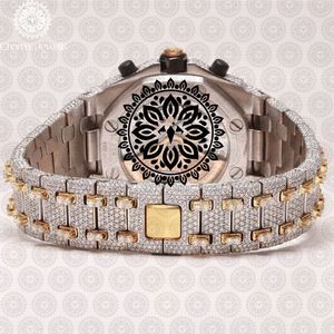 Montre de luxe pour homme Charm Jewells, boîtier carré en acier inoxydable, cadran de 40 mm, bracelet de 20 cm, mouvement mécanique, résistance à l'eau 10 bars, automatique - Product Image 5
