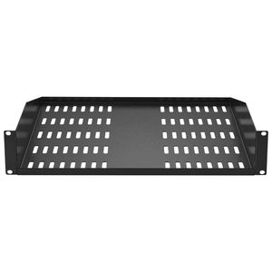 Mensola per Rack Server 2U, Profondità 16'/406mm, Capacità di Carico Massima 50 lbs, Mensola a Sbalzo Ventilata per Montaggio a Parete, Ottima per Rack Utilitari - Product Image 1