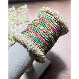 Colección de Brazaletes Elegantes para Mujer, Juego de Joyería Decorativa - Product Image 6