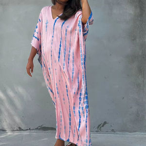 Kaftan de plage CM 54 pour femmes, idéal pour les vacances, les croisières et les soirées à la piscine - Product Image 3