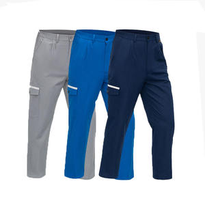 Pantalones de Trabajo de Seguridad Reflectantes con Logotipo Personalizado, de Algodón, para la Construcción, con Cintas Reflectantes - Product Image 4