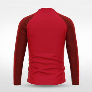 Chaqueta Deportiva Ligera de Poliéster y Algodón para Hombre, con Cierre de Cremallera 1/4, Estilo Coach, para Entrenamiento Deportivo y Casual al Aire Libre - Product Image 4