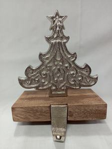 Supports de chaussettes de Noël en métal sur mesure, forme renne et Père Noël, prix avantageux - Product Image 2