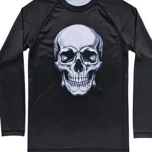 เสื้อรัดกล้ามเนื้อแขนสั้นพิมพ์ลายแบบซับลิเมชั่น UPF50 แห้งเร็ว สำหรับนักมวยปล้ำ หลายสี คุณภาพสูง สำหรับออกกำลังกาย MMA และ BJJ - Product Image 2