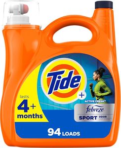 Lessive en dosettes Tide PODS en gros, 3-en-1 : détachant, anti-odeurs, protecteur de couleur, 102 unités, parfum prairie - Product Image 2