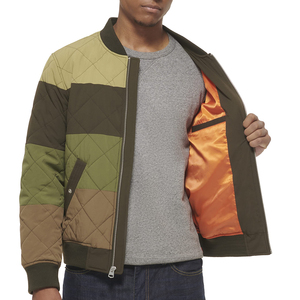 Chaqueta Bomber de Invierno con Cierre de Cremallera, Venta al Por Mayor, para Hombre, en Lona y Nailon, de Secado Rápido, Transpirable, de Excelente Calidad - Product Image 1