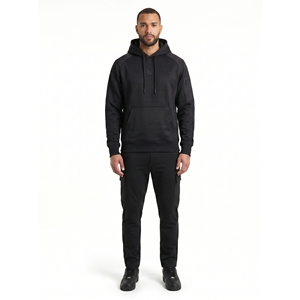 HUNT GEAR Sweat à capuche pour homme 400 GSM en Spandex/Polyester, streetwear technique, écologique, étiquette personnalisée OEM, vêtements d'extérieur - Product Image 1