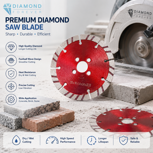 Lame de scie diamantée personnalisée OEM pour la découpe de carreaux de porcelaine, céramique, granit, marbre, pierre, béton <span class=keywords><strong>armé</strong></span> et asphalte - Product Image 4
