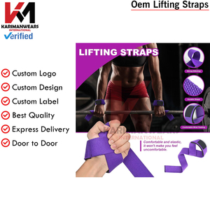 Fabricante de correas de levantamiento de pesas de alta resistencia para entrenamientos de peso muerto, levantamiento de potencia y entrenamiento con pesas pesadas - Product Image 4