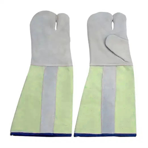 Reinforced Palm Thumb And Index TIG/MIG Welding Work <b>Gloves</b> Hand Safety Gear Best Welding <b>Gloves</b> High demanding Welder <b>Gloves</b> - Product Image 4