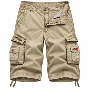 <b>Men</b> Tactical Cargo <b>Shorts</b> with Multiple Pockets Durable Canvas Cargo <b>Shorts</b> Mid Waist Zipper Fly Breathable Casual <b>Bermuda</b> Style - Product Image 6