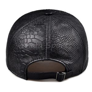 Casquettes de baseball tendance en cuir de vache véritable, sportives, personnalisables OEM, pour hommes et femmes, respirantes et imperméables - Product Image 4