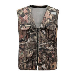 2026 New Arrival Pakistan-Made Lightweight Breathable Men's Summer Season Use Solid Pattern Sleeveless Hunting Vests - Product Image 1