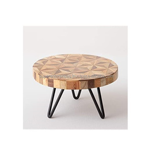 Mini Wooden <b>Cake</b> <b>Stand</b> With Single Floor Custom Finishing and Design Available Metal <b>Cake</b> <b>Stand</b> With Multiple Size - Product Image 4