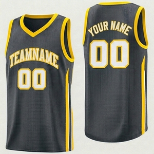 Maillot de basket-ball vert personnalisé, col en V, sans manches, évacuant l'humidité, 100% Polyester, impression du numéro du nom de l'équipe, unisexe, pour adulte - Product Image 6