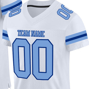 Maillots de football personnalisés, design personnalisé, vêtements de football américain pour adultes, nom et numéro d'équipe sublimés - Product Image 1