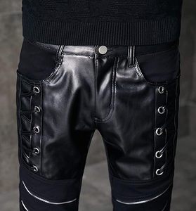 Pantalones para Hombre, Pantalones Grandes para Hombre Adulto, Pantalones de Moda Masculina, Pantalones de Piel de Oveja Genuina, Pantalones Deportivos Casuales de Alta Calidad - Product Image 3