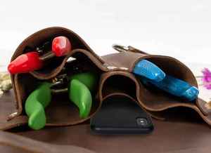 Professional Best Quality <b>Tool</b> Bag With Belt for Sale Premium Quality Men's PU Leather <b>Tool</b> Kit Belts Cheap Price - Product Image 3