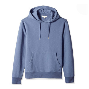 Men's Winter Casual Pullover Hoodie Sweatshirt Breathable 100% Polyester Eco-Friendly Zipper Solid Long Sleeve Oem Service - Product Image 4