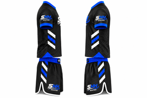 Uniforme de entrenamiento de Muay Thai personalizado para hombre, camiseta sublimada de alto rendimiento con pantalones cortos de boxeo, conjunto de ropa deportiva para equipo de lucha de kickboxing - Product Image 4
