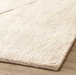 Tapis rectangulaire traditionnel marocain en laine, noué à la main, épaisseur personnalisée, élégant pour la maison, la prière, le pique-nique, la salle à manger, le salon, le bar - Product Image 2