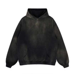 Sweat à capuche de luxe personnalisé pour homme, coupe classique, 100 % coton épais, impression numérique de qualité supérieure, écologique, vente en gros - Product Image 3