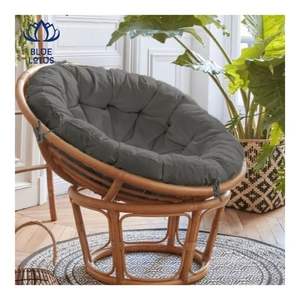 LISTO PARA ENVIAR Silla Papasan 2026 con Estructura Ecológica y Asiento Acolchado para Salón y Rincón de Lectura, Diseño Duradero - Product Image 1