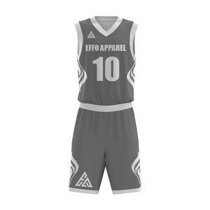 Uniforme Deportivo de Baloncesto Ligero, Conjunto de Jersey de Malla Premium con Marca Personalizada, Fabricante OEM ODM para Exportación - Product Image 1