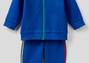Conjunto Deportivo de 2 Piezas para Niños, Estampado, Personalizado, Invernal, Transpirable, Ecológico, Sudadera Térmica de Forro Polar, Pantalones Deportivos, Ropa Urbana - Product Image 2